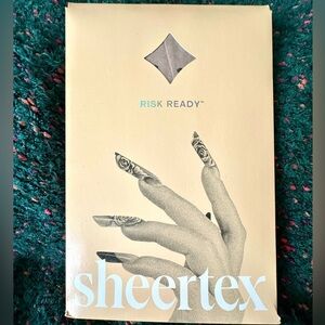 Rare Sheertex NWT Polka Dot Sheer Tights XS